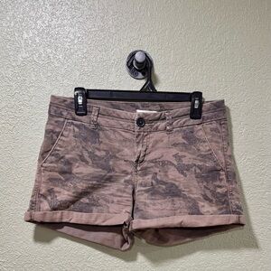 Maurices Tan Camo Women's Shorts